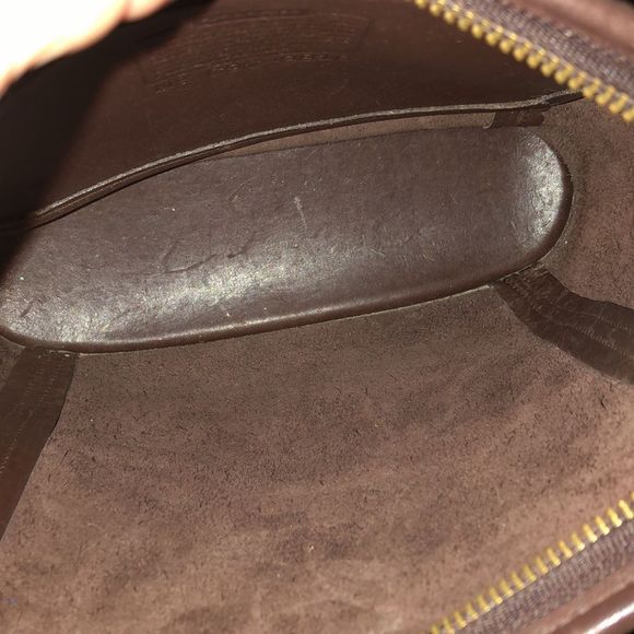 COACH Bleeker Brown Leather Bucket Duffle Feeder Crossbody Shoulder Bag 9816 - Picture 8 of 16